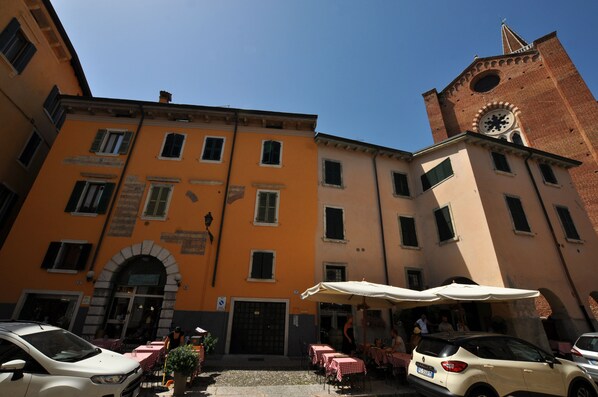 Fassade der Unterkunft