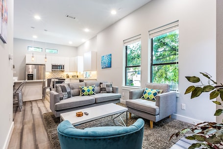 Sala de estar en el lobby