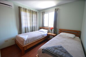 Apartemen, 2 kamar tidur | 2 kamar tidur, meja kerja, setrika/meja setrika, dan Wi-Fi gratis