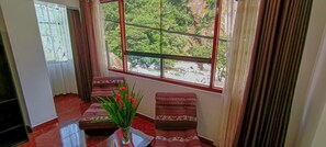 Superior Double Room, 1 Queen Bed | Living area