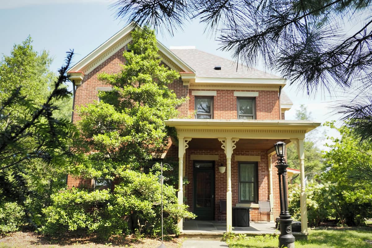 Familienhaus, Gartenblick