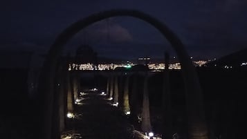 Overnatningsstedets område