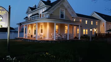 Front of property – evening/night