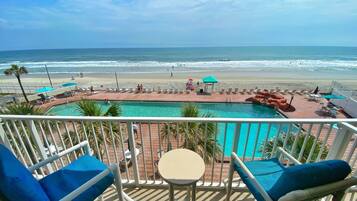 Panoramic Double Room, Kitchen, Ocean View | Terrace/patio