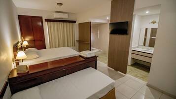 Apartamento básico, 1 quarto | Wi-Fi de cortesia, roupa de cama