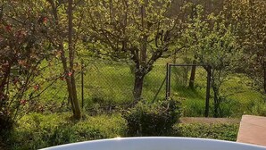 Utendørs boblebad