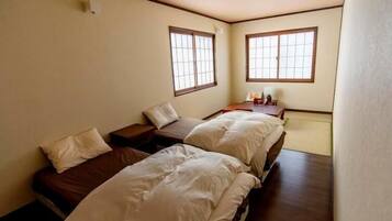 Free WiFi, bed sheets