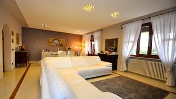 Smart TV y chimenea