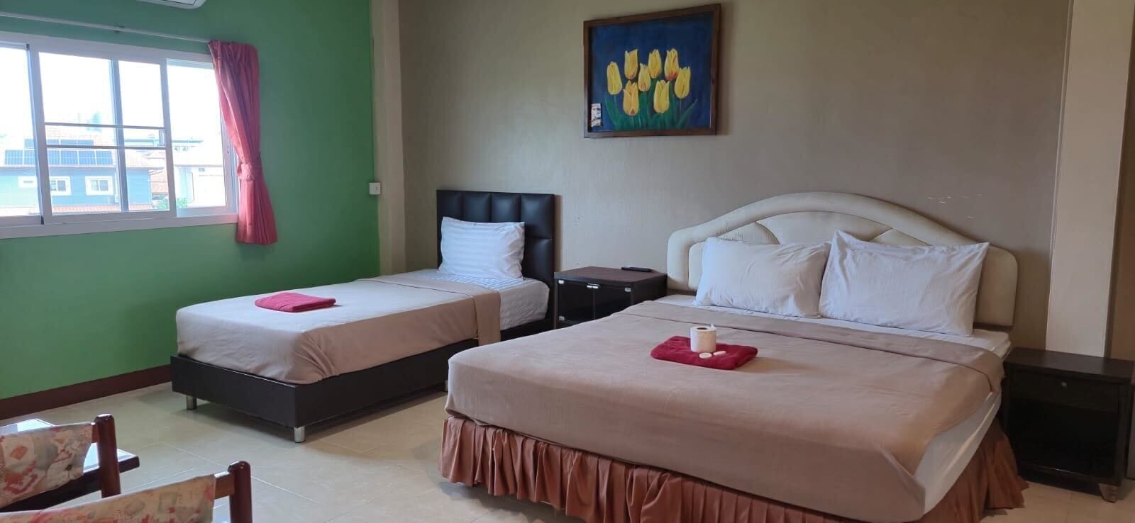 Dreibettzimmer | Zimmersafe, kostenloses WLAN