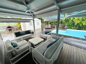 Outdoor pool - Cozy and modern charming villa 5 minutes walk from the beach (Le Gosier)