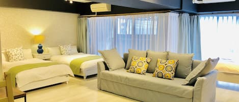Standard Apartment | Individually decorated, individually furnished, blackout drapes