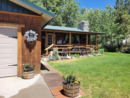 Beautiful Mountain Views with Trout Creek Frontage!  Ten Miles from Yellowstone!