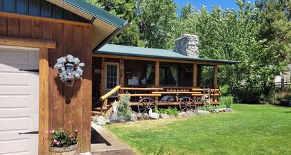 Beautiful Mountain Views with Trout Creek Frontage! Ten Miles from Yellowstone!