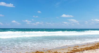 Grove 1 Bdrm/Bath Condo. 1 Blk walk Ocean & Dwtn Delray w/ Pool, Parking & WiFi