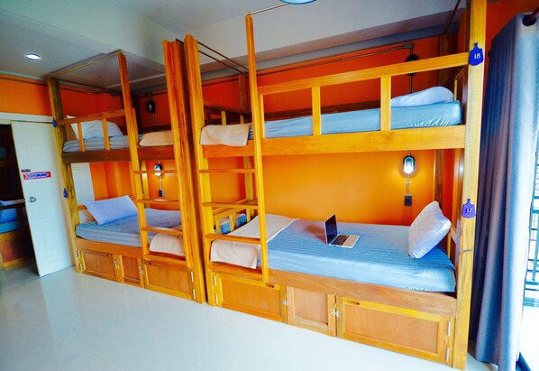 12-Bed Mixed Dormitory Room | 객실 내 금고, 무료 WiFi