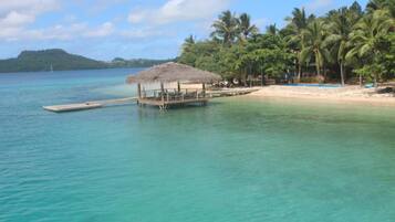 Am Strand, Schnorcheln, Kajakfahren