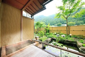 ห้องทราดิชันนัล (Japanese Style, Open-air Bath) | ตู้นิรภัยในห้องพัก, Wi-Fi ฟรี, ผ้าปูที่นอน