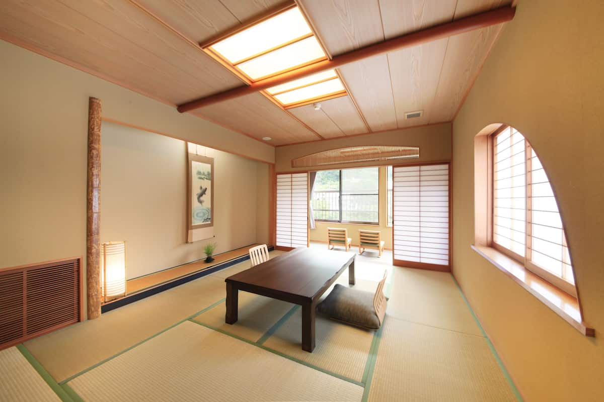 Traditionele kamer (Japanese Style Superior) | Een kluis op de kamer, gratis wifi, beddengoed