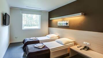 1 bedroom, laptop workspace, soundproofing, iron/ironing board