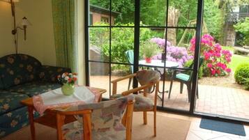 คอนโดสำหรับครอบครัว, 1 ห้องนอน, เห็นวิวทะเลบางส่วน | ภายใน