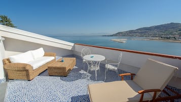 Camera Deluxe, terrazzo, vista mare (Light Blue) | Terrazza/patio