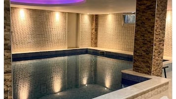 Indoor pool, outdoor pool