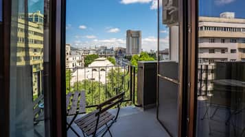 Suite panorámica, vistas a la ciudad | Terraza o patio