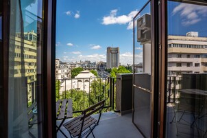 Suite panorámica, vistas a la ciudad | Terraza o patio