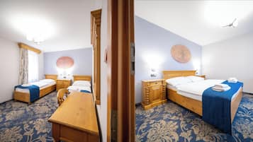 Family Room, 2 Bedrooms | Desk, laptop workspace, blackout drapes, iron/ironing board