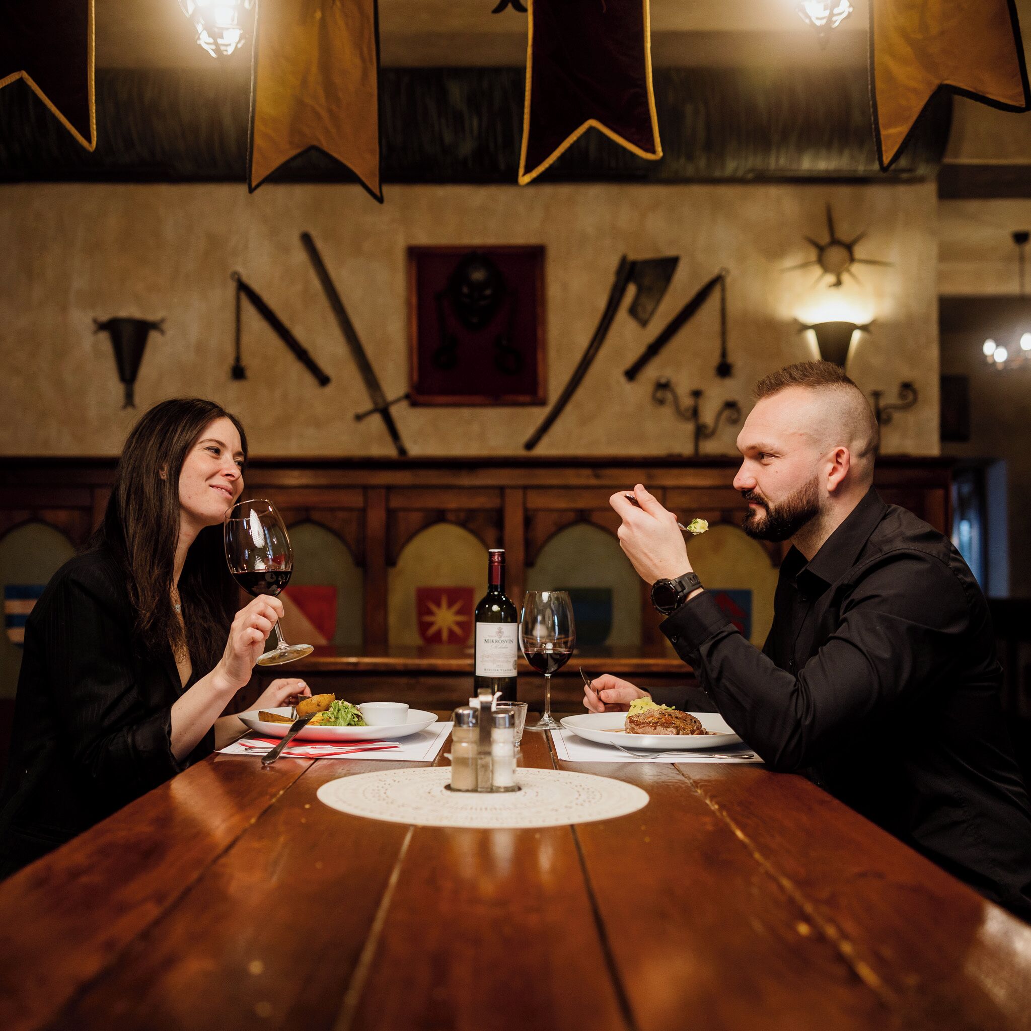 local and international cuisine