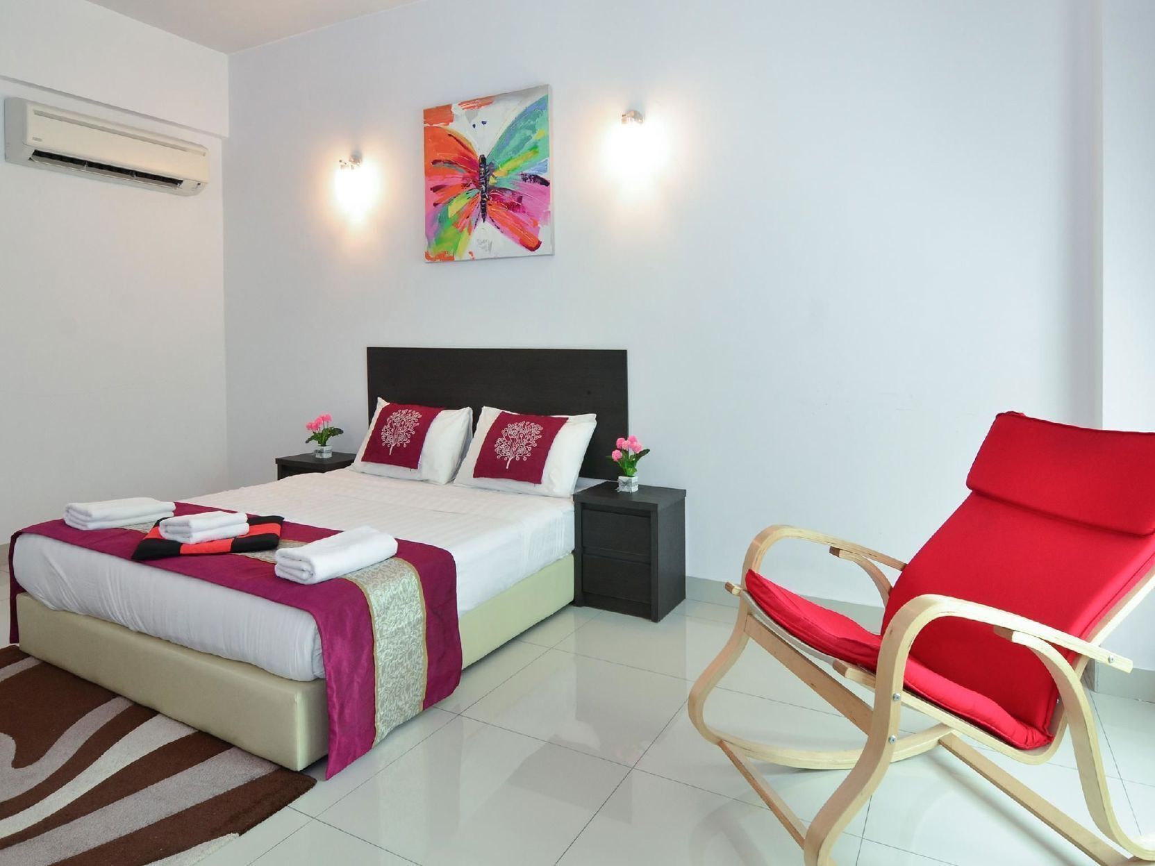 Desk, iron/ironing board, free WiFi, bed sheets