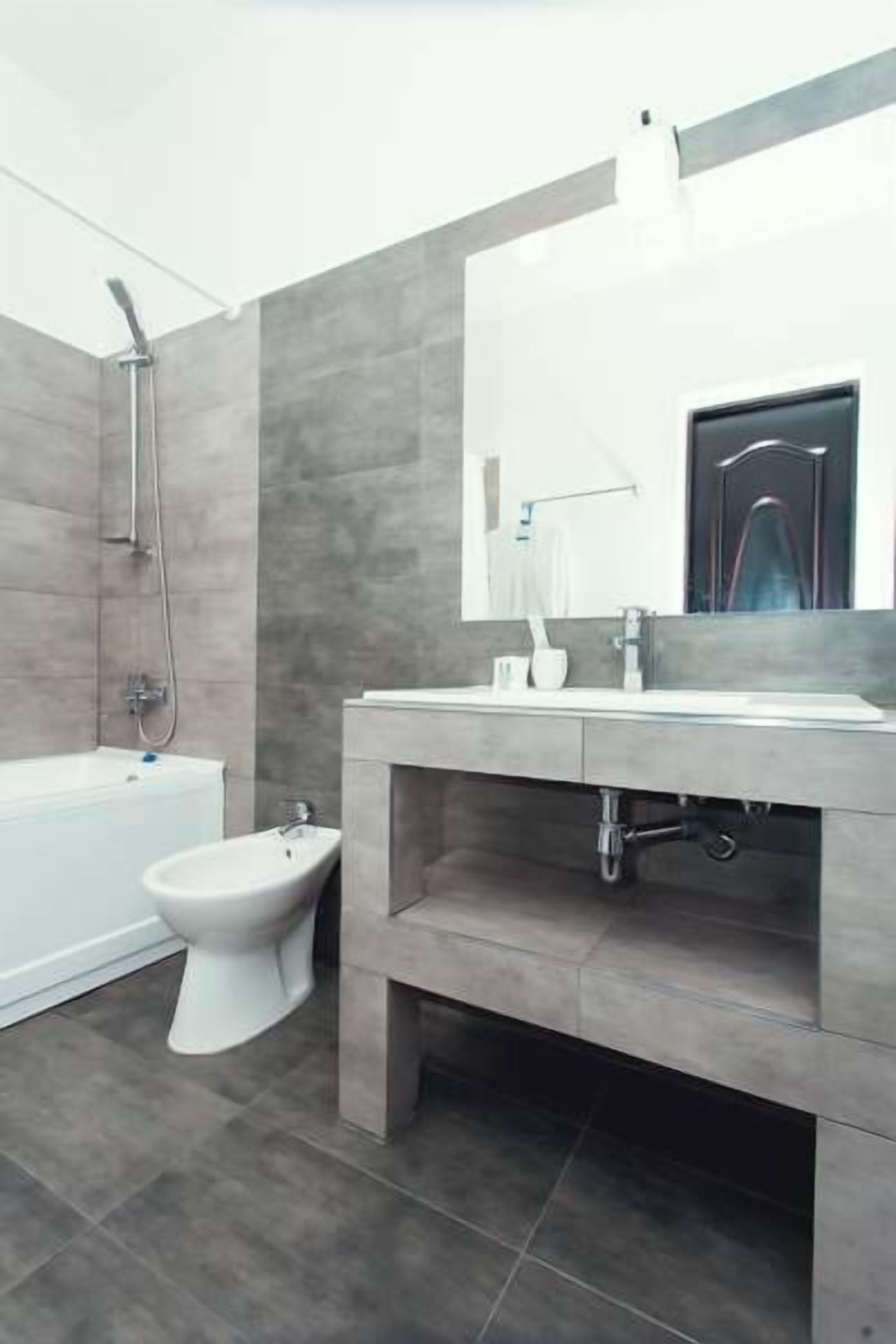 free toiletries, hair dryer, dressing gowns, slippers