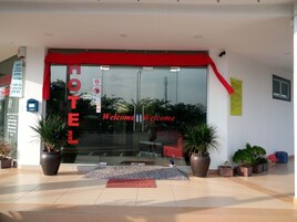 Entrada de la propiedad