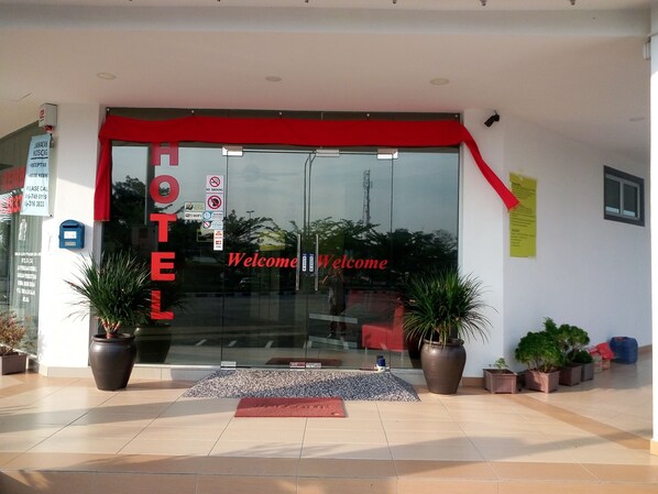 Entrada da propriedade