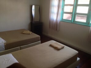 Desk, iron/ironing board, free WiFi, bed sheets