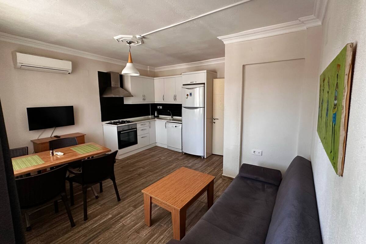 Familienapartment | Wohnbereich | Flachbildfernseher