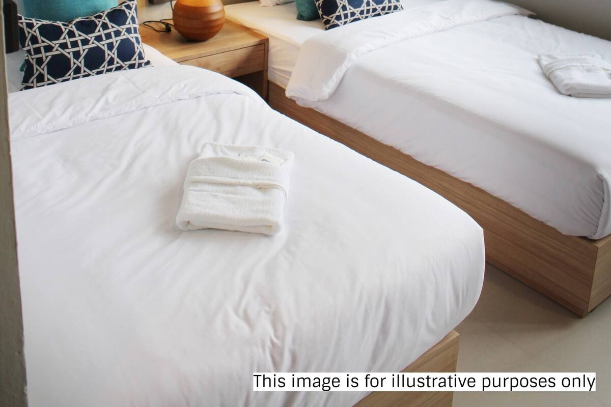 standard twin room | view from room