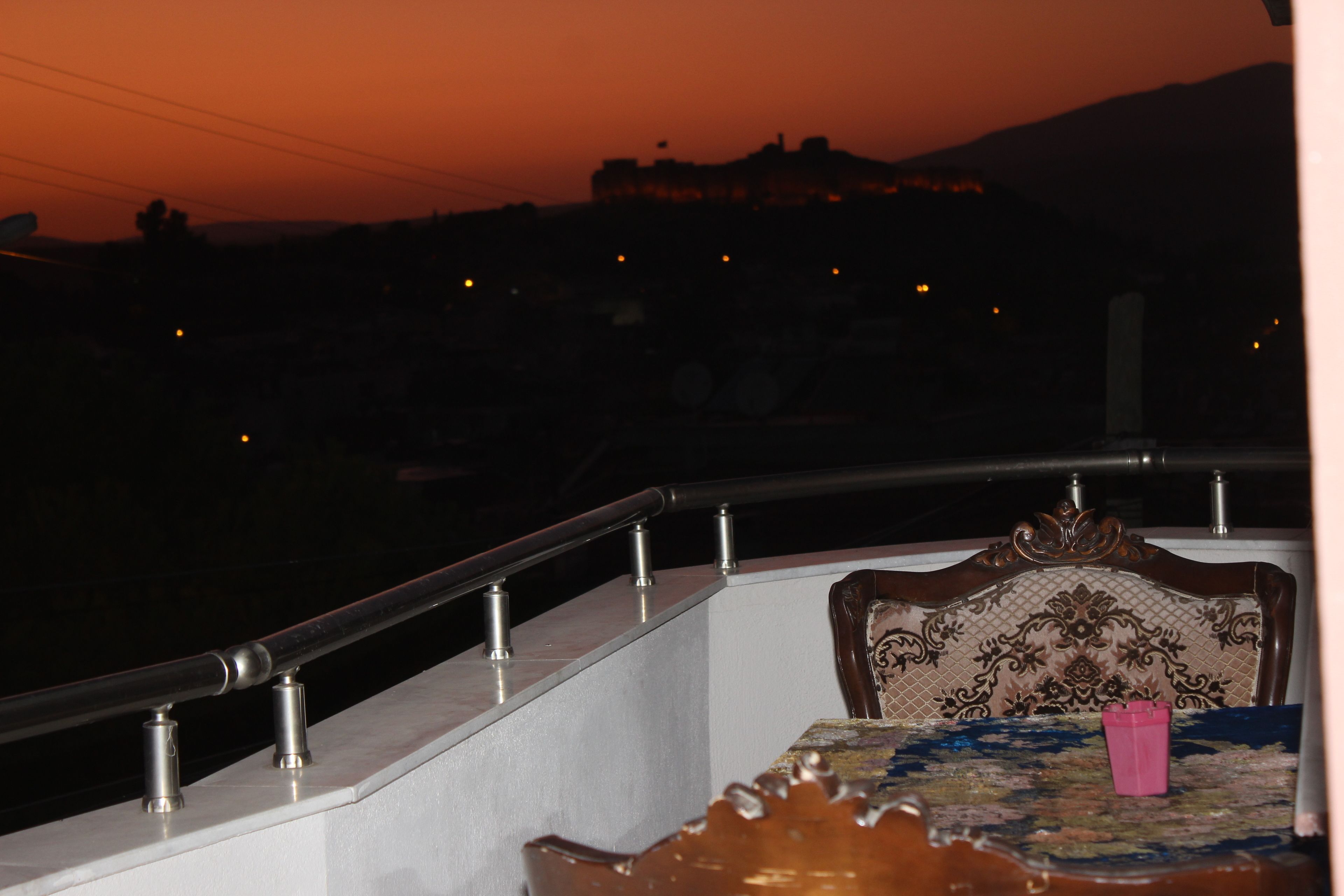 front of property – evening/night