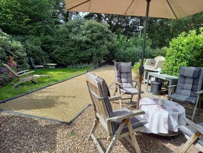 Family Room, Balcony | Terrace/patio - B&B Op de Parkkamp (Havelte)