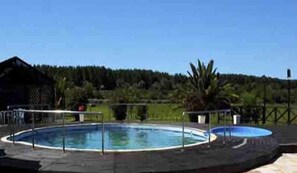 Indoor pool, outdoor pool