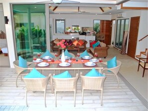 Villa - 4 sovrum - vid poolen | Terrass/Patio