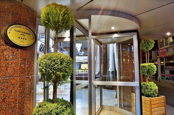 Façade de l’hébergement