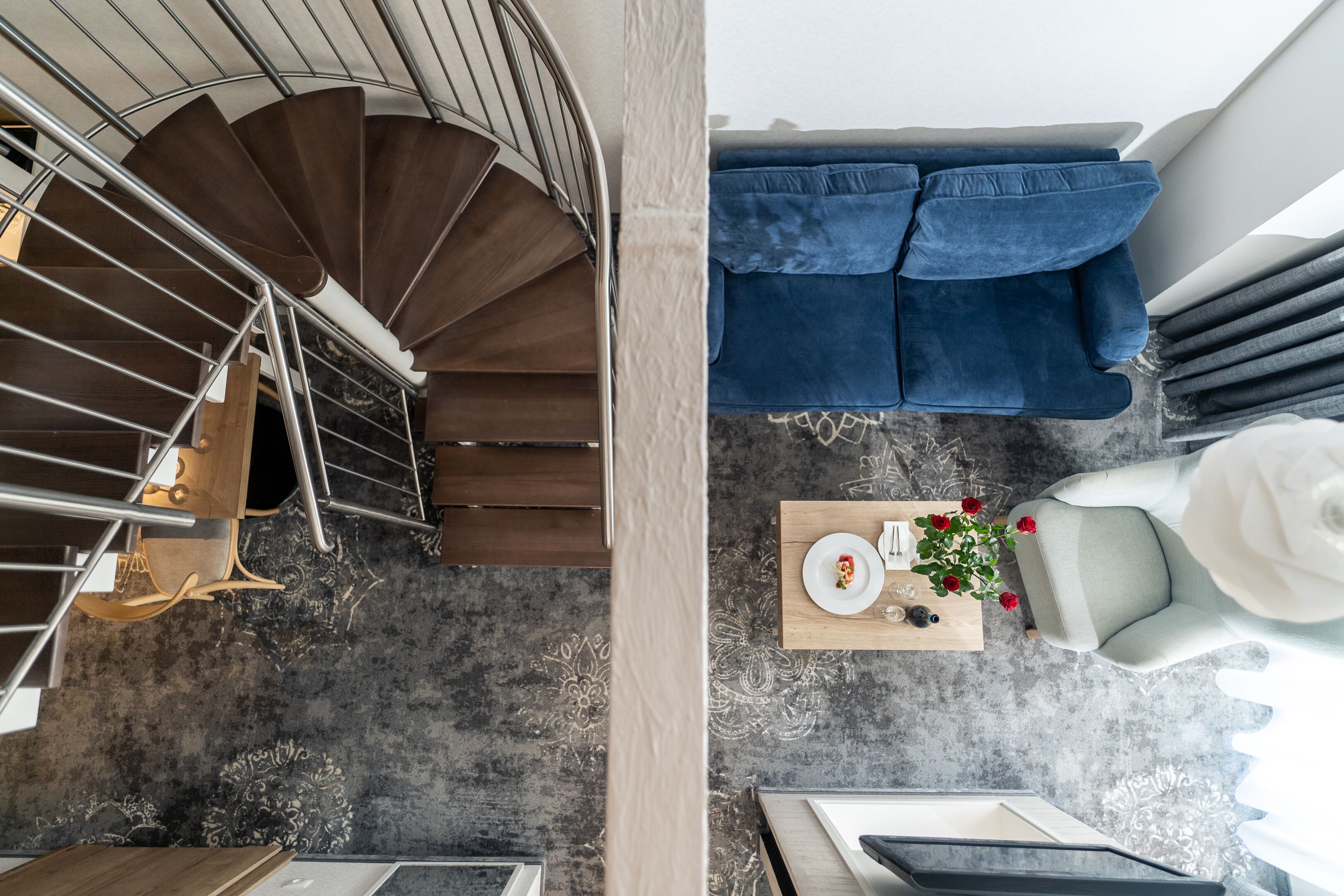 luxury suite (duplex) | 1 bedroom, hypo-allergenic bedding, minibar, in-room safe