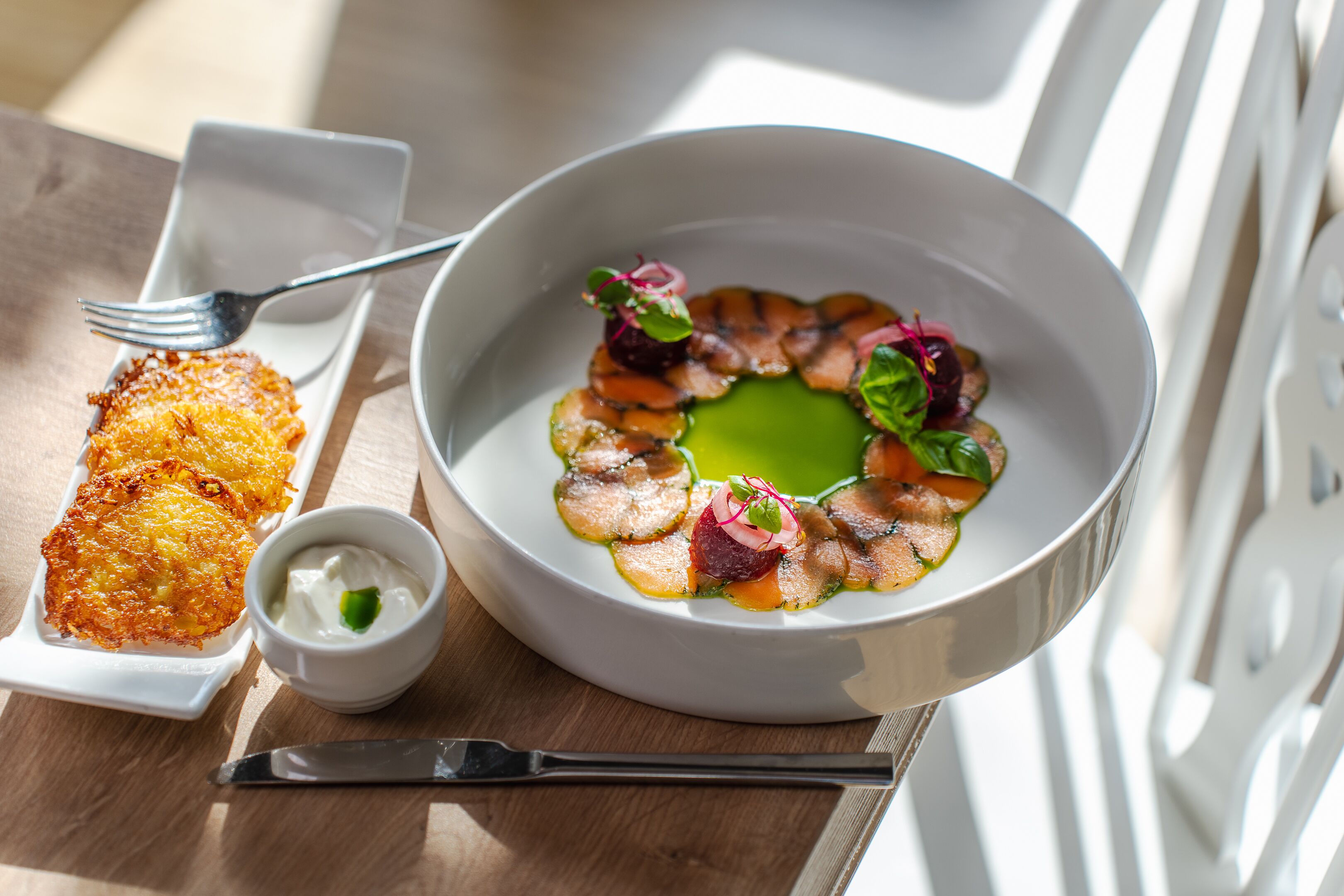 Opções para refeição