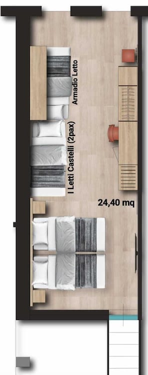 Premium bedding, down duvets, in-room safe, desk - Hotel Roè Garda (Roe Volciano)