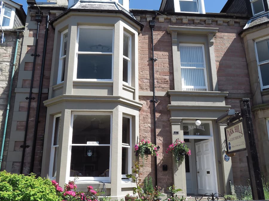 Fachada da propriedade