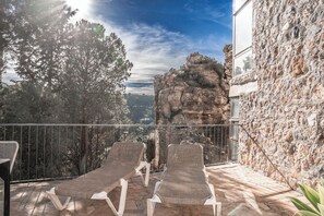 Suite estudio junior | Vista del balcón