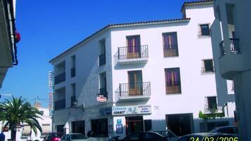 Vue depuis lâhĂ©bergement