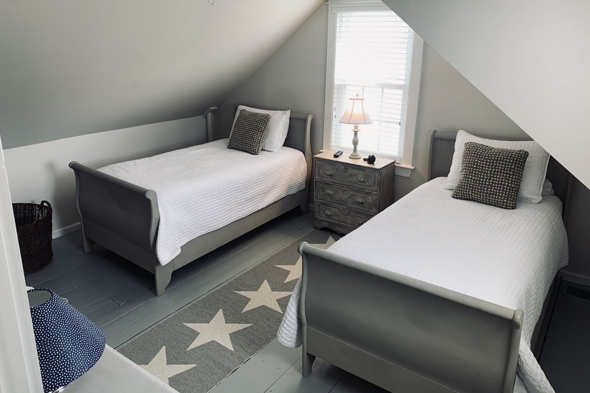 5 habitaciones, ropa de cama de alta calidad y colchones con pillow-top