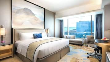 豪華客房, 1 張特大雙人床, 海景 | 1 間睡房、高級寢具、羽絨被、迷你吧贈品